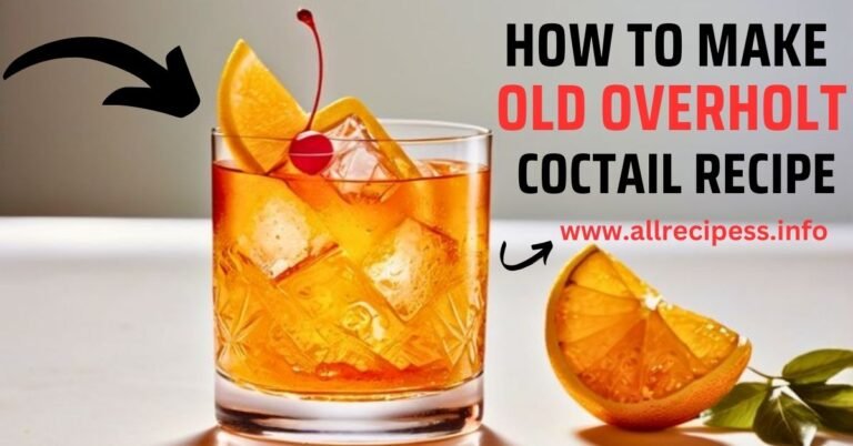 old overholt cocktail recipe